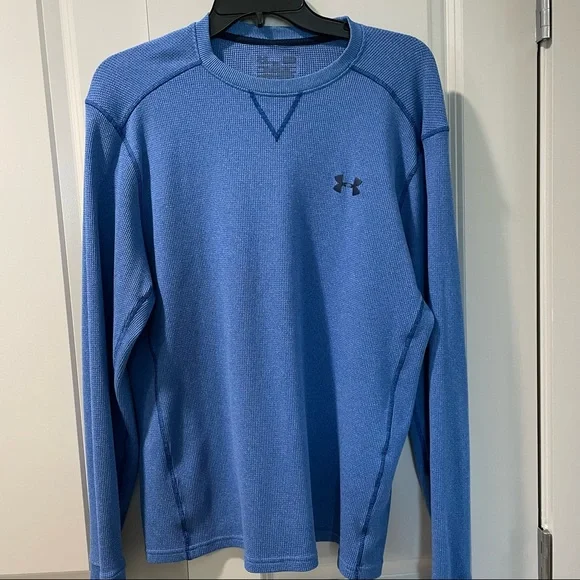 Under Armour Mens Long Sleeve Shirt Crew Neck - Picture 6 of 8
